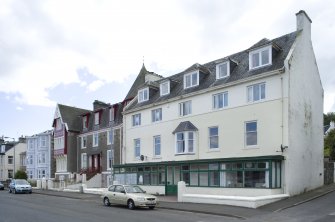 General view of Argyle Place, Rothesay, Bute, from NE