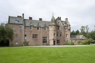 View from E, Kinnordy House
