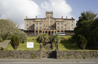 General view of Glenburn Hotel, Glenburn Road, Craigmore, Rothesay, Bute, from NW