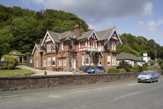 View of 24 Craigmore Road, Craigmore, Rothesay, Bute, from SE