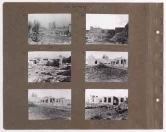 Six album photographs showing the construction of Addistoun House.
Page titled: 'The Building 1938'
PHOTOGRAPH ALBUM NO.145: ADDISTOUN