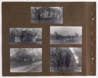 Five album photographs showing views of Addistoun House and gardens.
PHOTOGRAPH ALBUM NO.145: ADDISTOUN
