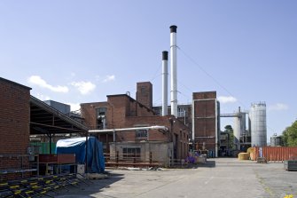 Boiler house, view from E