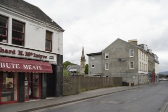 View of Gallowgate, Rothesay, Bute, from SE