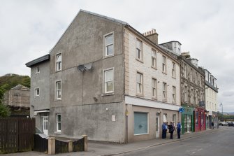 View of 21-33 Gallowgate, Rothesay, Bute, from SE