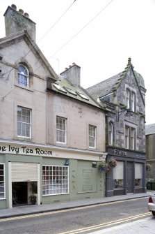 View of 64-70 South Street, Bo'ness, taken from the North-East.  This photograph was taken as part of the Bo'ness Urban Survey to illustrate the character of the Town Centre Area of Townscape Character.