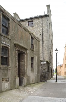 View showing West side of Scotland's Close, Bo'ness, taken from the South. This photograph was taken as part of the Bo'ness Urban Survey to illustrate the character of the Town Centre Area of Townscape Character.