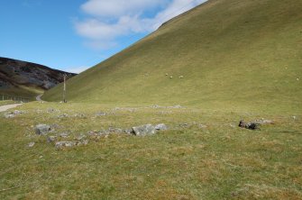 Dail nan Sac: sheepfold facing N