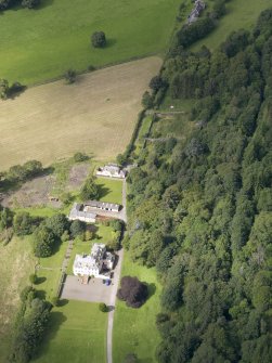 General oblique aerial view of Craigdarroch, taken from the ENE.