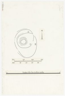 Publication drawing: 'Palisaded Homestead, South Hill Head'.