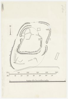 Publication drawing: settlement at South Hill Head.