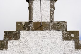 Detail of datestone (1894) on west gable.