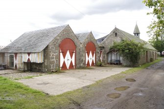 Stable block from north east.