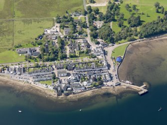 Oblique aerial view of Inveraray, taken from the SE.