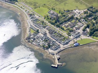 Oblique aerial view of Inveraray, taken from the ENE.