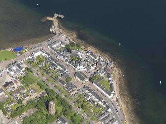 Oblique aerial view of Inveraray, taken from the WSW.