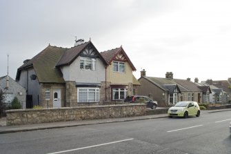 Street view showing 55-65 Dean Road, Bo'ness, taken from the North-East. This photograph was taken as part of the Bo'ness Urban Survey to illustrate the character of the Grahamsdyke Road Area of Townscape Character.