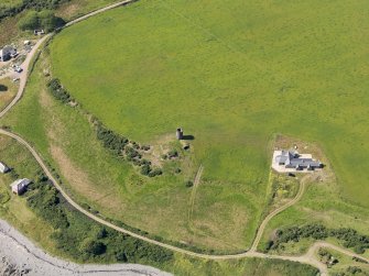 Oblique aerial view of Logan Windmill, taken from the NE.