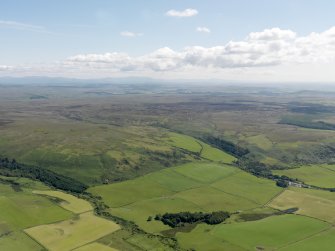 General oblique aerial view looking across Braid Fell, taken from the W.