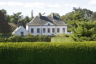 View of house from garden to east.