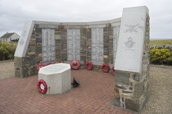 View of the North Lewis War Memorial, taken from the east