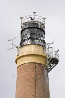 Detail of lantern, Butt of Lewis lighthouse.