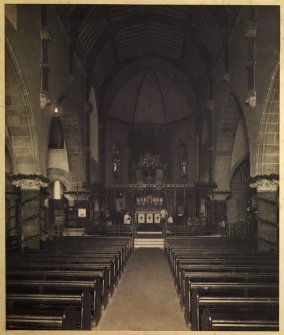 View looking east of chancel c.1906