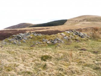 Logan Burn: building (Hare Hill House) viewed from NW (photographed by Robin Murdoch)