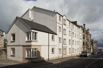 General view of 1-14 Trinity Court, Bishop Street, Rothesay, Bute, from SE