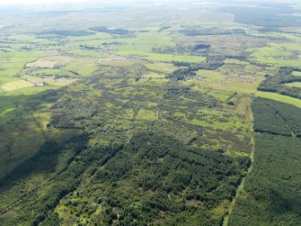 General oblique aerial view of High Moor of Killiemore farmstead, taken from the NE.