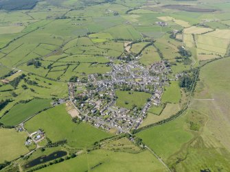 General oblique aerial view of Wigtown, taken from the SSE.