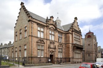 General view of Arthurstone Terrace Public Library, Dundee, taken from the SSW.