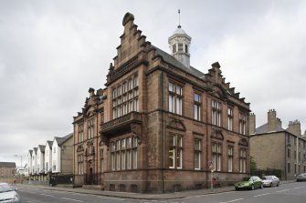 General view of Arthurstone Terrace Public Library, Dundee, taken from the SE.