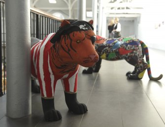 Tiger decorated by an Edinburgh Primary School.