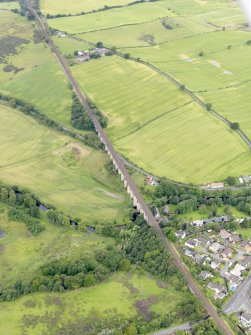 Oblique aerial view of Avon Viaduct, taken from the SE.