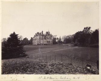 General view of St Fort House from the west. Since demolished. 



