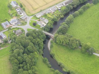 Oblique aerial view of Millhouse Bridge, taken from the NNW.
