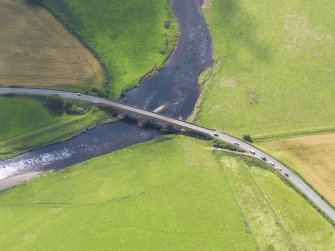 Oblique aerial view of Shillahill Bridge, taken from the NNW.