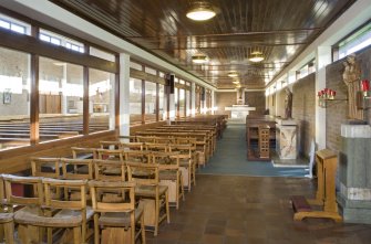 Interior. Side chapel from west.