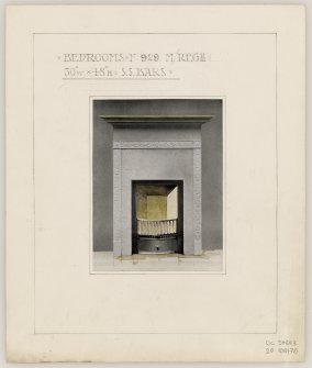 Proposed fireplace for Bedrooms in Hamilton Municipal Buildings.