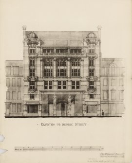 Professional and Civil Service Supply Association Ltd.
Elevation to George Street.