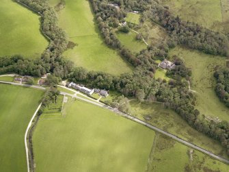 General oblique aerial view of Killean House, taken from the W.