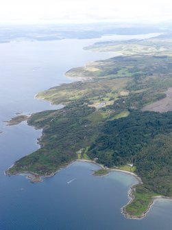 General oblique aerial view of Bagh Buic and Ardmarnock Bay, taken from the S.