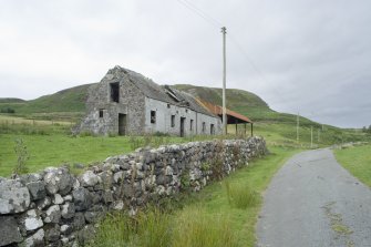 Buildings to N.  View from SSE