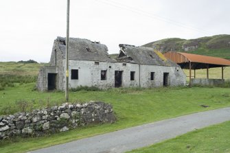 Buildings to N. View from ESE