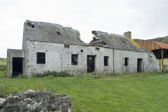 Buildings to N. View from ESE