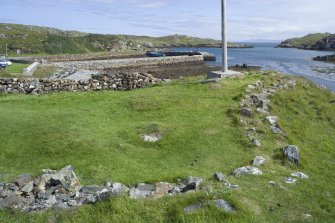 Distant view of Rodel Harbour, Harris, from west-south-west.