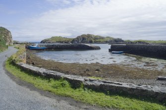 General view of Rodel Harbour, Harris, from north-west.