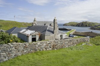 View of Rodel Hotel, Harris, from west-north-west.