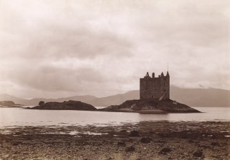 View of Castle from East
Titled: 'Castle Stalker, Appin.'
